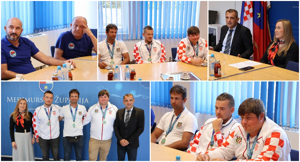 FOTO Župan Posavec čestitao ribolovcima na prvoj zlatnoj medalji na svjetskom prvenstvu FOTO Župan Posavec čestitao ribolovcima na prvoj zlatnoj medalji na svjetskom prvenstvu