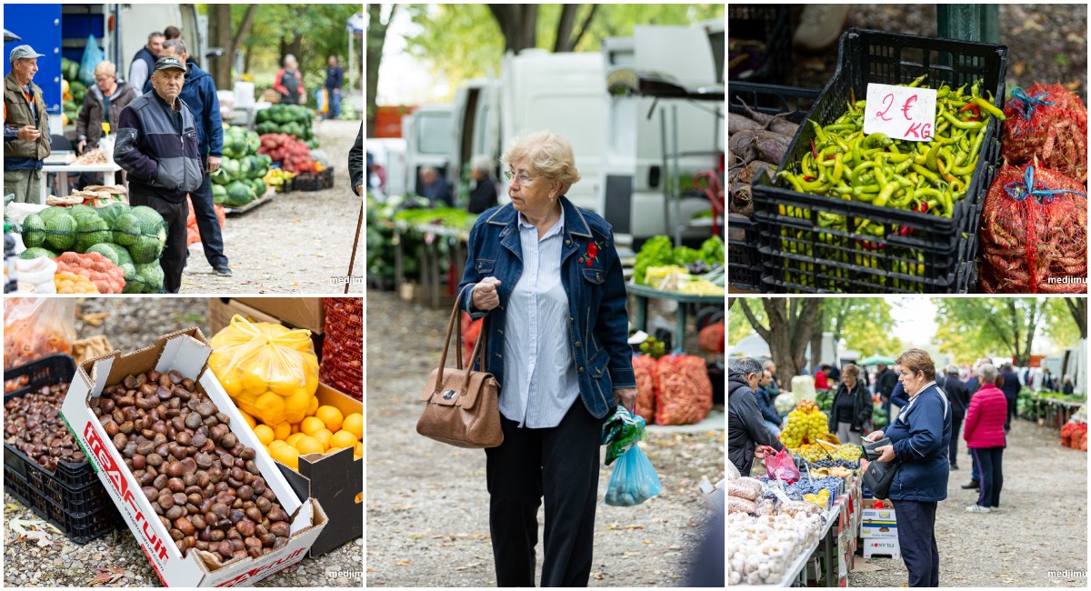 FOTO Jesenska srijeda puna kupaca i bogate ponude FOTO Jesenska srijeda puna kupaca i bogate ponude