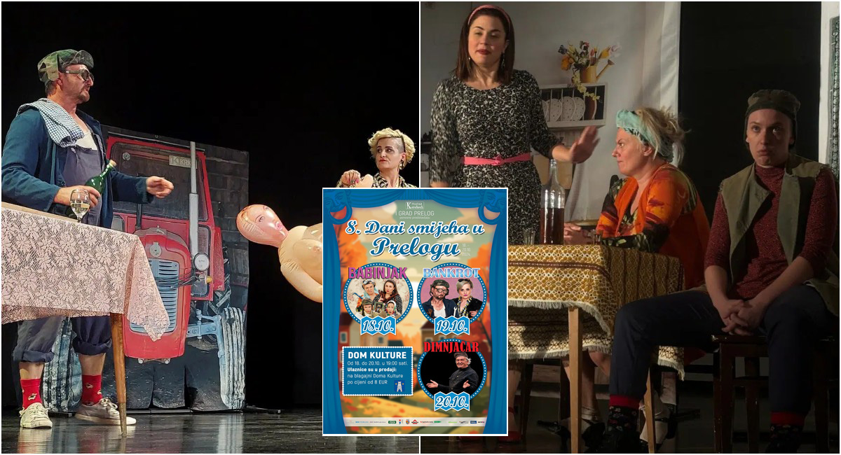 Osmi puta se Dani smijeha Kerekesh Teatra vraćaju u Dom kulture Grada Preloga Osmi puta se Dani smijeha Kerekesh Teatra vraćaju u Dom kulture Grada Preloga