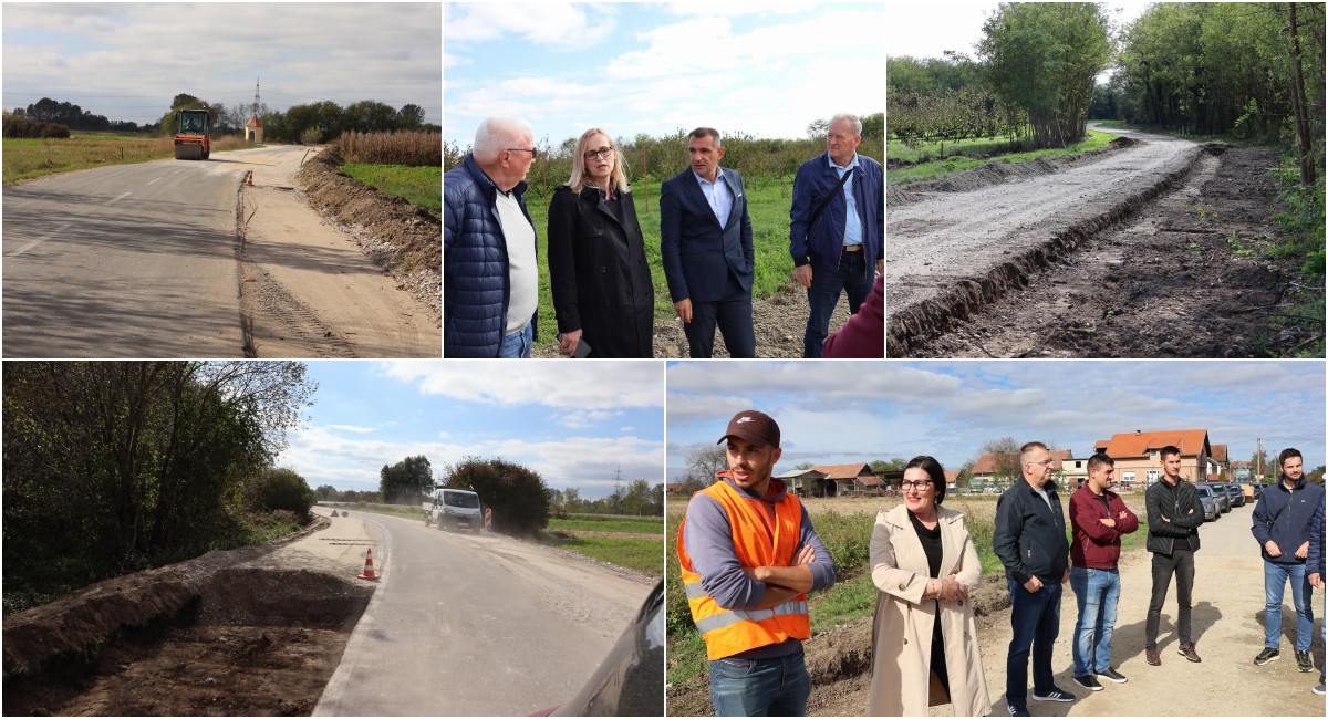FOTO Rekonstrukcija cesta poboljšava sigurnost i kvalitetu života stanovnika FOTO Rekonstrukcija cesta poboljšava sigurnost i kvalitetu života stanovnika