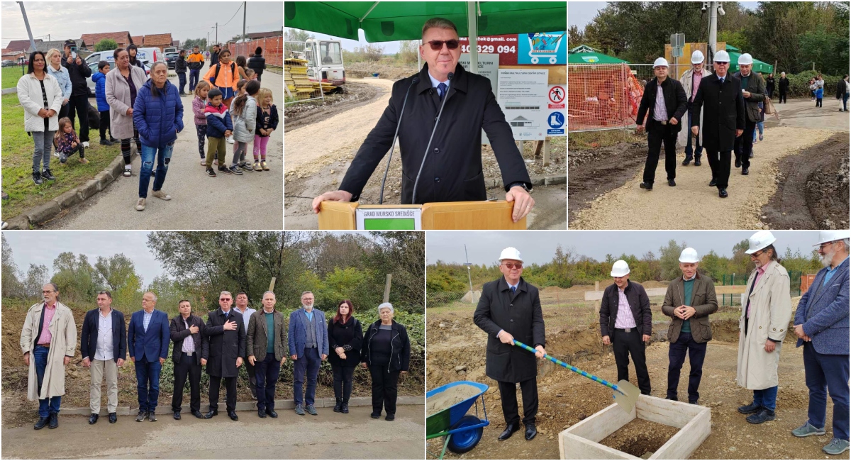 FOTO Položen kamen temeljac za Romski multikulturni centar u naselju Sitnice FOTO Položen kamen temeljac za Romski multikulturni centar u naselju Sitnice