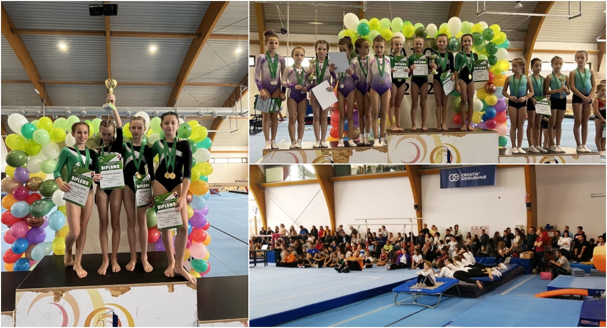 Izvrsni rezultati malih gimnastičarki GK ”Nedelišća” Izvrsni rezultati malih gimnastičarki GK ”Nedelišća”