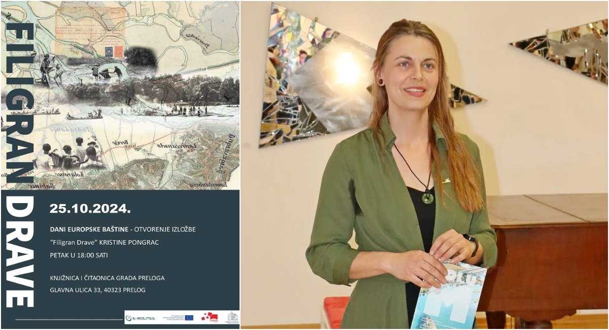 Otvorenje izložbe „Filigran Drave“ Kristine Pongrac u Prelogu povodom Dana europske baštine Otvorenje izložbe „Filigran Drave“ Kristine Pongrac u Prelogu povodom Dana europske baštine