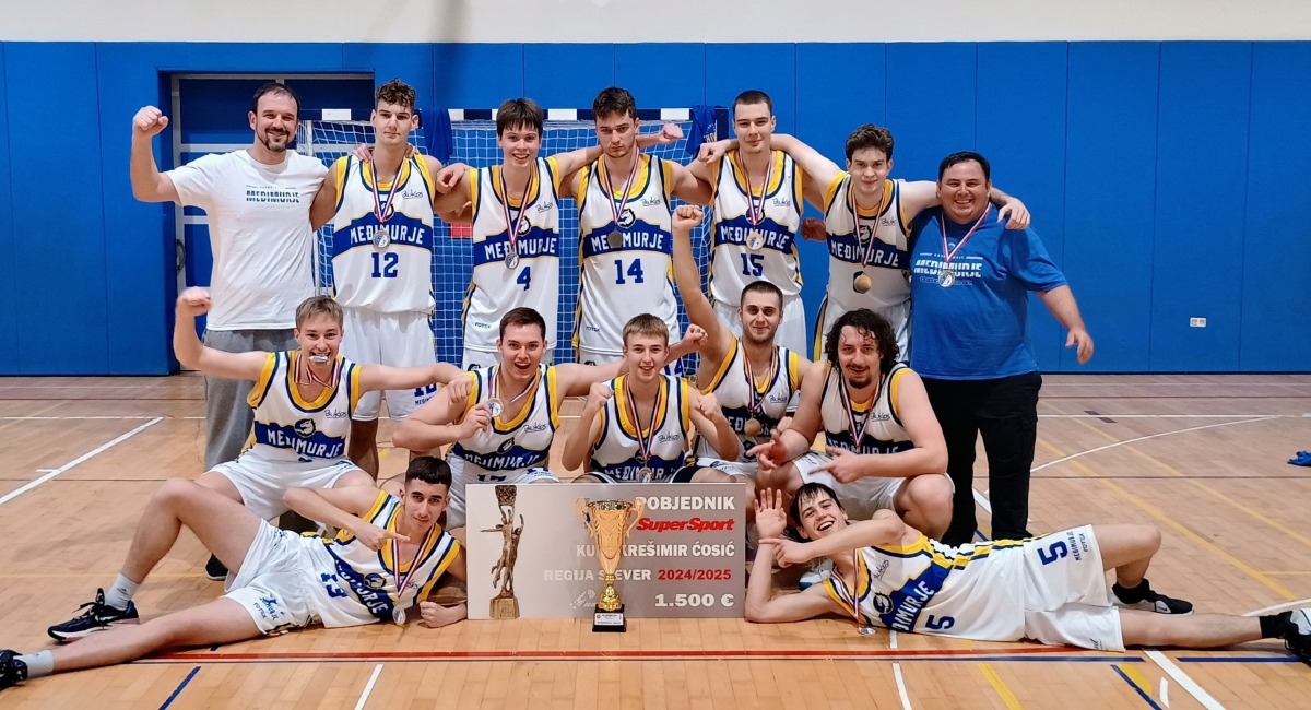 Košarkaški Međimurja osvojili Kup Krešimir Ćosić regije Sjever Košarkaški Međimurja osvojili Kup Krešimir Ćosić regije Sjever