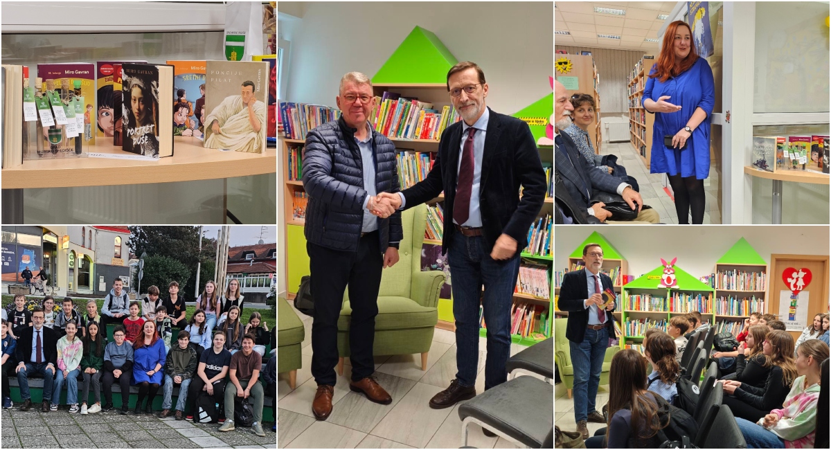 FOTO Miro Gavran u Murskom Središću održao književnu večer za velike i male FOTO Miro Gavran u Murskom Središću održao književnu večer za velike i male
