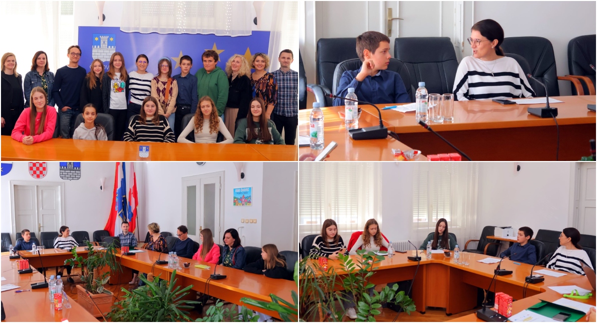 FOTO Projekt ‘Utjecaj, a ne ukras’ tema sastanka gradonačelnice Ljerke Cividini i Dječjeg vijeća i Dječjeg foruma Grada Čakovca FOTO Projekt ‘Utjecaj, a ne ukras’ tema sastanka gradonačelnice Ljerke Cividini i Dječjeg vijeća i Dječjeg foruma Grada Čakovca