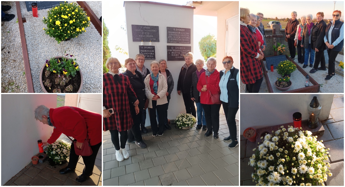 FOTO Društvo žena Mursko Središće odalo počast preminulim članicama i Slaveku Netinu FOTO Društvo žena Mursko Središće odalo počast preminulim članicama i Slaveku Netinu
