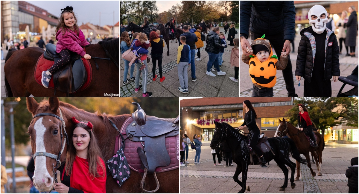 FOTO/VIDEO Članice Konjičkog kluba Međimurje razveselile mališane uoči Noći vještica FOTO/VIDEO Članice Konjičkog kluba Međimurje razveselile mališane uoči Noći vještica