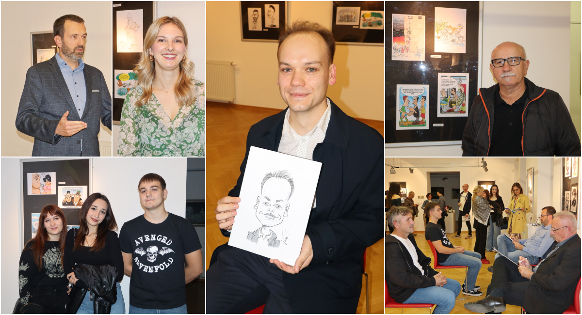 FOTO/VIDEO Smijeha nije nedostajalo: u Prelogu otvorena izložba karikatura HDK-a! FOTO/VIDEO Smijeha nije nedostajalo: u Prelogu otvorena izložba karikatura HDK-a!