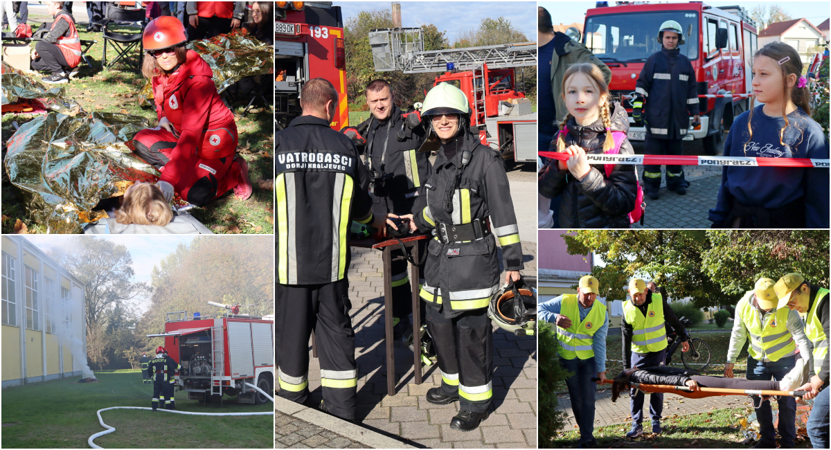 FOTO/VIDEO Održane vježbe spašavanja, evakuacije i gašenja požara u Donjem Kraljevcu! FOTO/VIDEO Održane vježbe spašavanja, evakuacije i gašenja požara u Donjem Kraljevcu!
