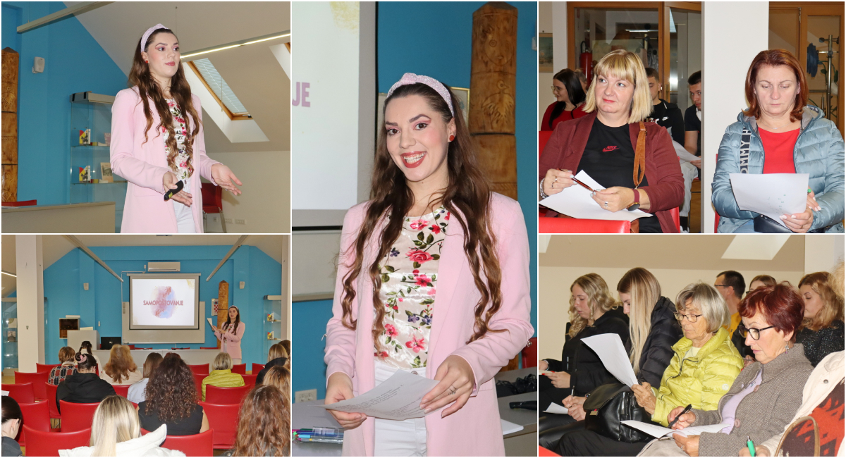 FOTO Odlična radionica o samopouzdanju Esmeralde Slaviček: ‘Podsjećajte se na stvari zbog kojih se osjećate dobro!’ FOTO Odlična radionica o samopouzdanju Esmeralde Slaviček: ‘Podsjećajte se na stvari zbog kojih se osjećate dobro!’