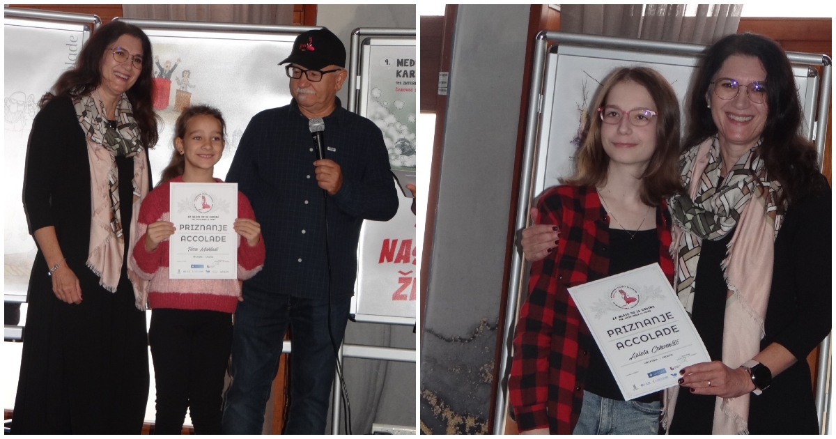 FOTO Mlade međimurske karikaturistice, Ariela i Tessa, već oduševljavaju svojim kreativnim radovima FOTO Mlade međimurske karikaturistice, Ariela i Tessa, već oduševljavaju svojim kreativnim radovima