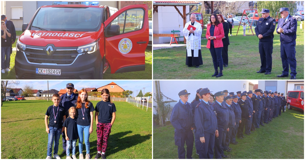 FOTO U Ivanovcu održana primopredaja novog vatrogasnog vozila DVD-u Gornji Vidovec FOTO U Ivanovcu održana primopredaja novog vatrogasnog vozila DVD-u Gornji Vidovec