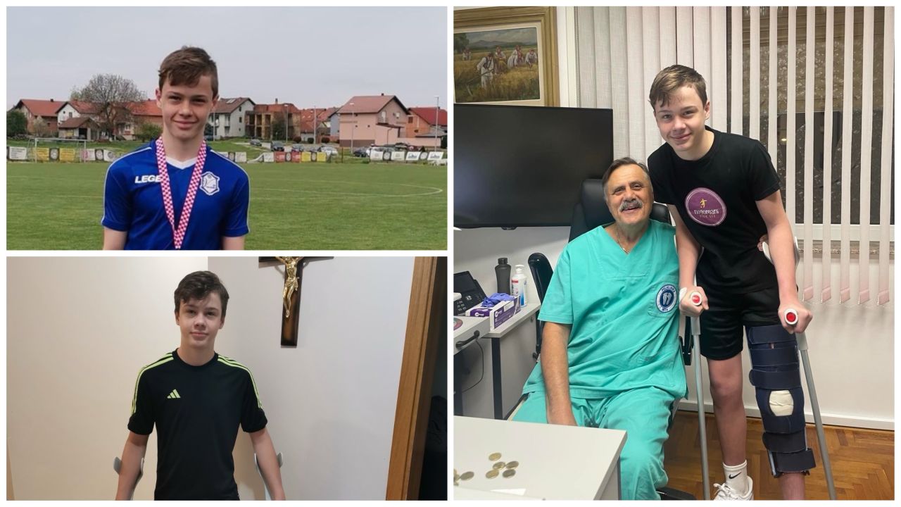 Mladi Ivan vratio se nogometu nakon teških ozljeda Mladi Ivan vratio se nogometu nakon teških ozljeda