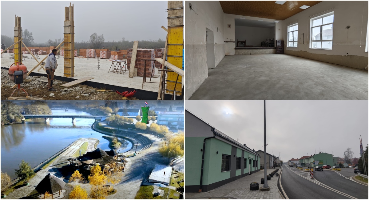 FOTO U gradu Mursko Središće radovi na projektima su u punom jeku! FOTO U gradu Mursko Središće radovi na projektima su u punom jeku!