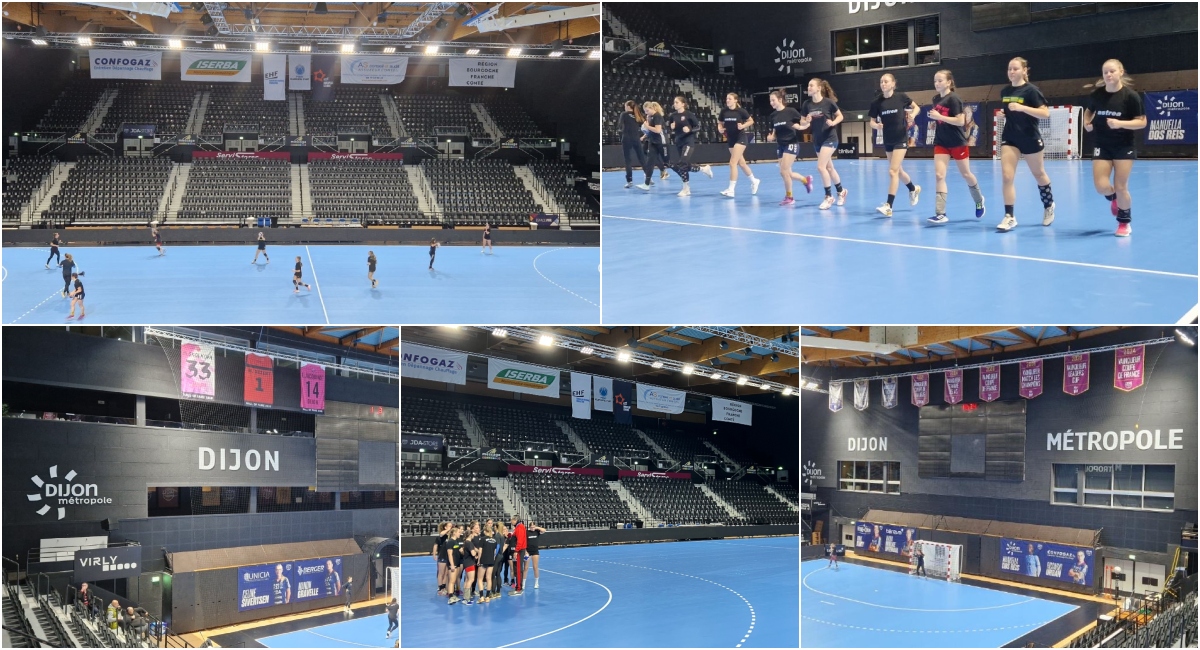 FOTO Rukometašice Zrinskog večeras u Dijonu započinju svoj europski put FOTO Rukometašice Zrinskog večeras u Dijonu započinju svoj europski put