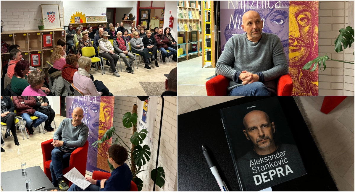 FOTO Aleksandar Stanković i knjiga Depra privukli punu dvoranu FOTO Aleksandar Stanković i knjiga Depra privukli punu dvoranu