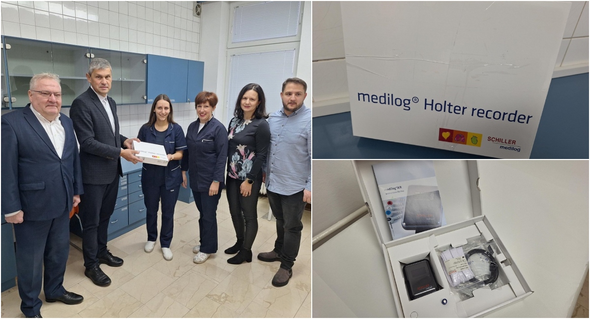 Tvrtka Komet darovala je Ambulanti Prelog holter EKG uređaj! Tvrtka Komet darovala je Ambulanti Prelog holter EKG uređaj!