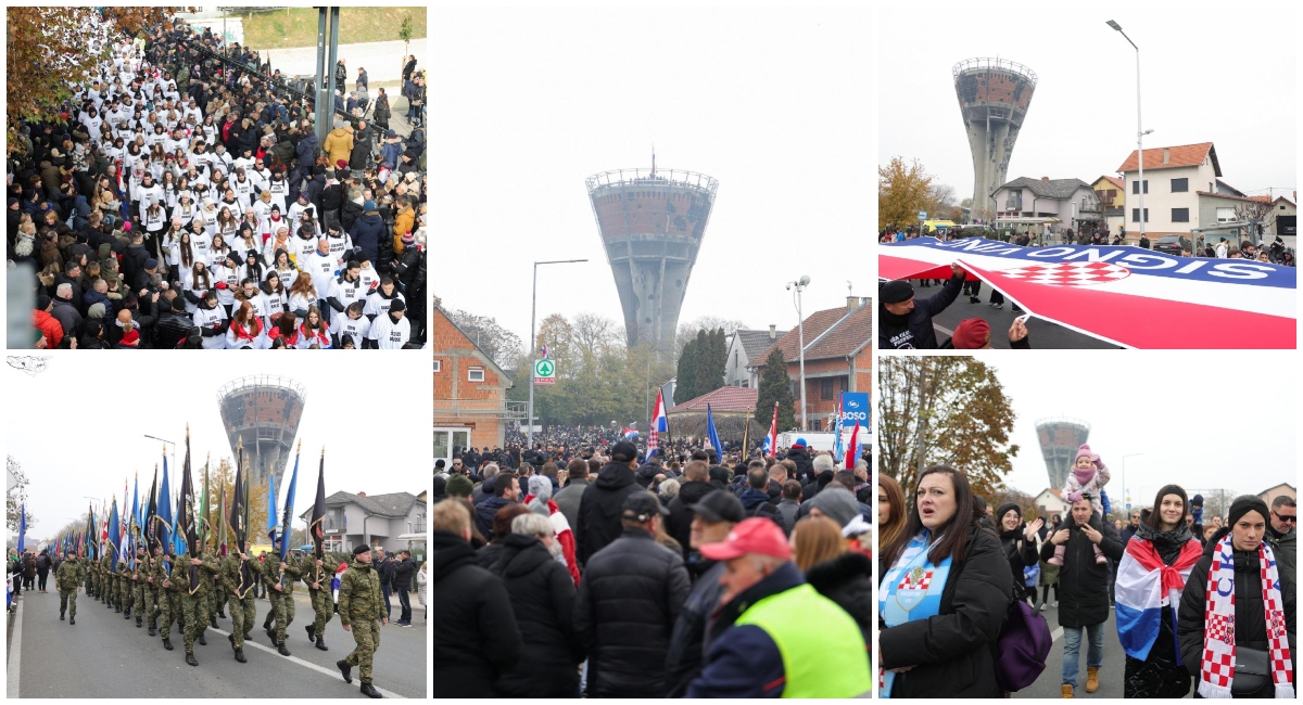 FOTO Deseci tisuća ljudi u Koloni sjećanja FOTO Deseci tisuća ljudi u Koloni sjećanja