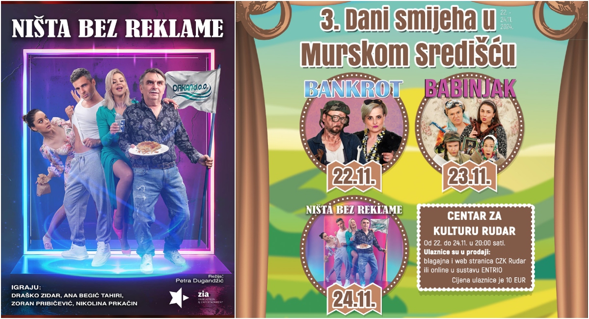 Trećeg dana Trećih dana smijeha u Murskom Središću urnebesna predstava! Trećeg dana Trećih dana smijeha u Murskom Središću urnebesna predstava!
