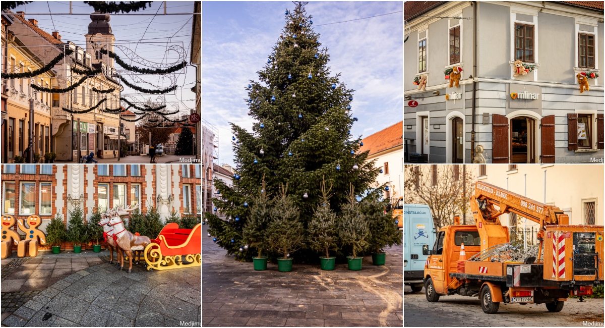 FOTO Počelo je ukrašavanje čakovečkih ulica i trgova za Advent FOTO Počelo je ukrašavanje čakovečkih ulica i trgova za Advent