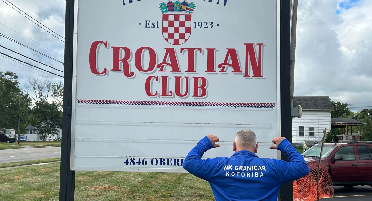 Chris Thomas iz Amerike ponosno nosi boje NK Graničara! Chris Thomas iz Amerike ponosno nosi boje NK Graničara!