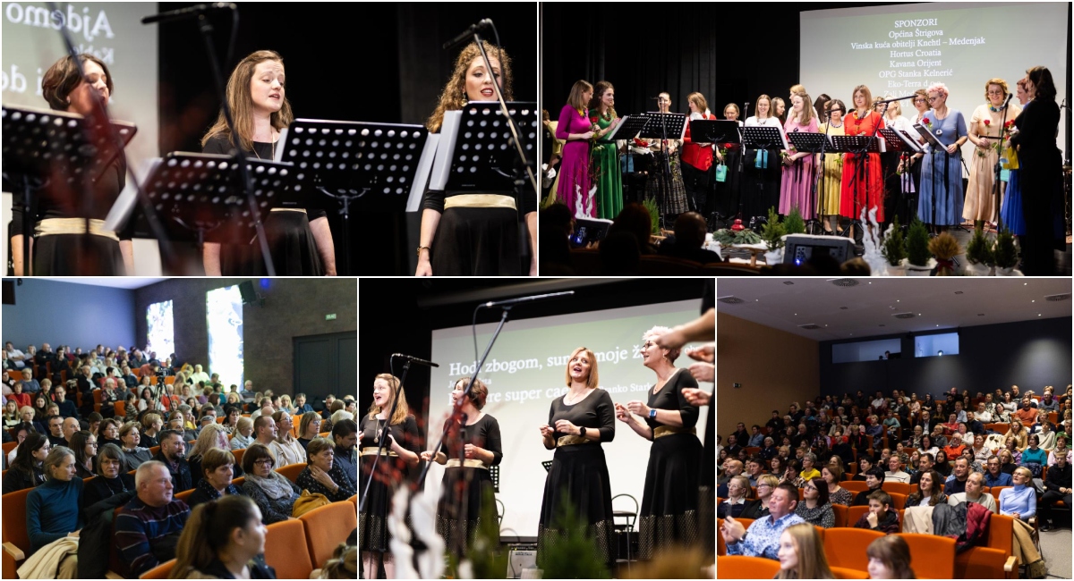 FOTO ŽVS Stridonne oduševile posjetitelje koncertom povodom svog jubileja u Štrigovi FOTO ŽVS Stridonne oduševile posjetitelje koncertom povodom svog jubileja u Štrigovi