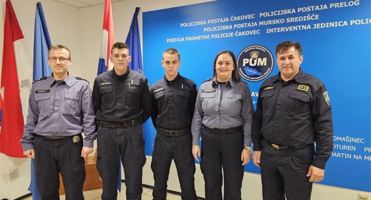 Novi policijski službenici u Policijskoj upravi međimurskoj Novi policijski službenici u Policijskoj upravi međimurskoj