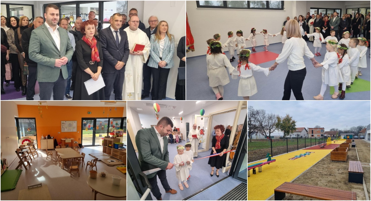 FOTO/VIDEO Službeno otvoren Dječji vrtić Lastavica u Dunjkovcu FOTO/VIDEO Službeno otvoren Dječji vrtić Lastavica u Dunjkovcu