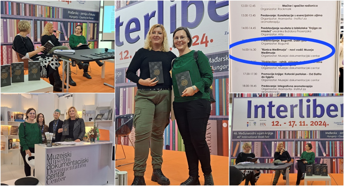 Predstavljen „Vodič stalnim postavom Riznice Međimurja“ na Interliberu Predstavljen „Vodič stalnim postavom Riznice Međimurja“ na Interliberu