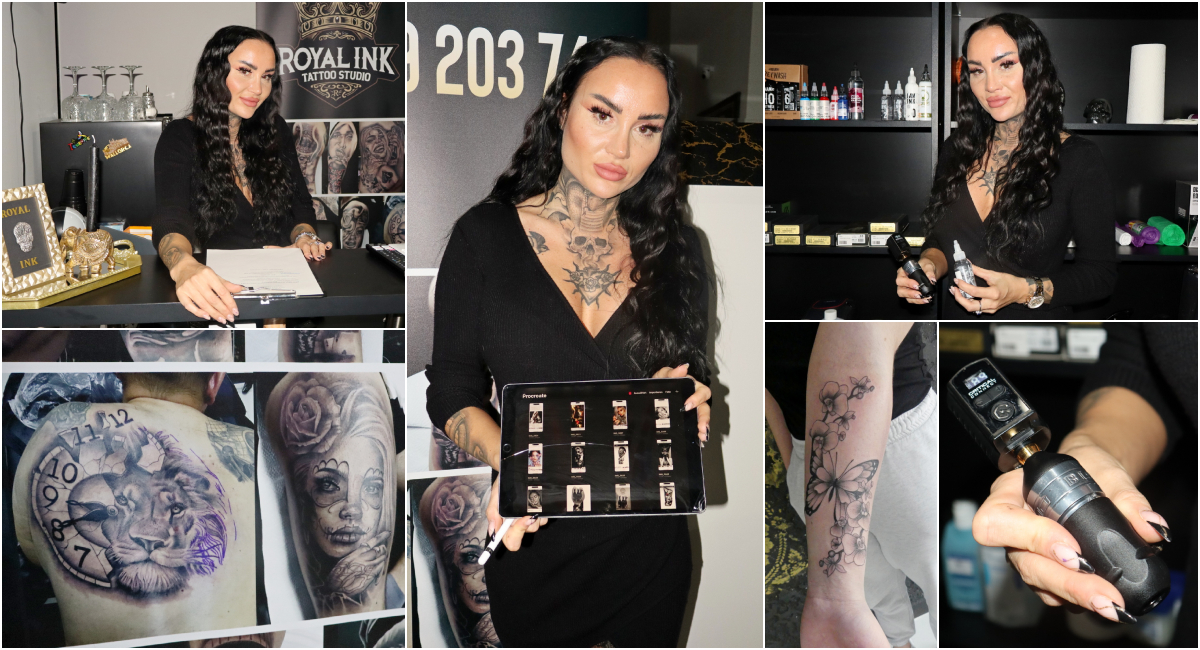 FOTO Dajana Martan vratila se iz Njemačke, a danas je tražena majstorica za tetovaže! FOTO Dajana Martan vratila se iz Njemačke, a danas je tražena majstorica za tetovaže!