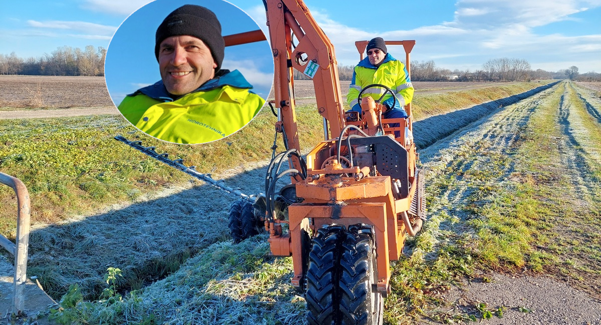 Mario Kerovec: ‘Kosim kanale i kad je hladno, na sve se čovjek privikne!’ Mario Kerovec: ‘Kosim kanale i kad je hladno, na sve se čovjek privikne!’