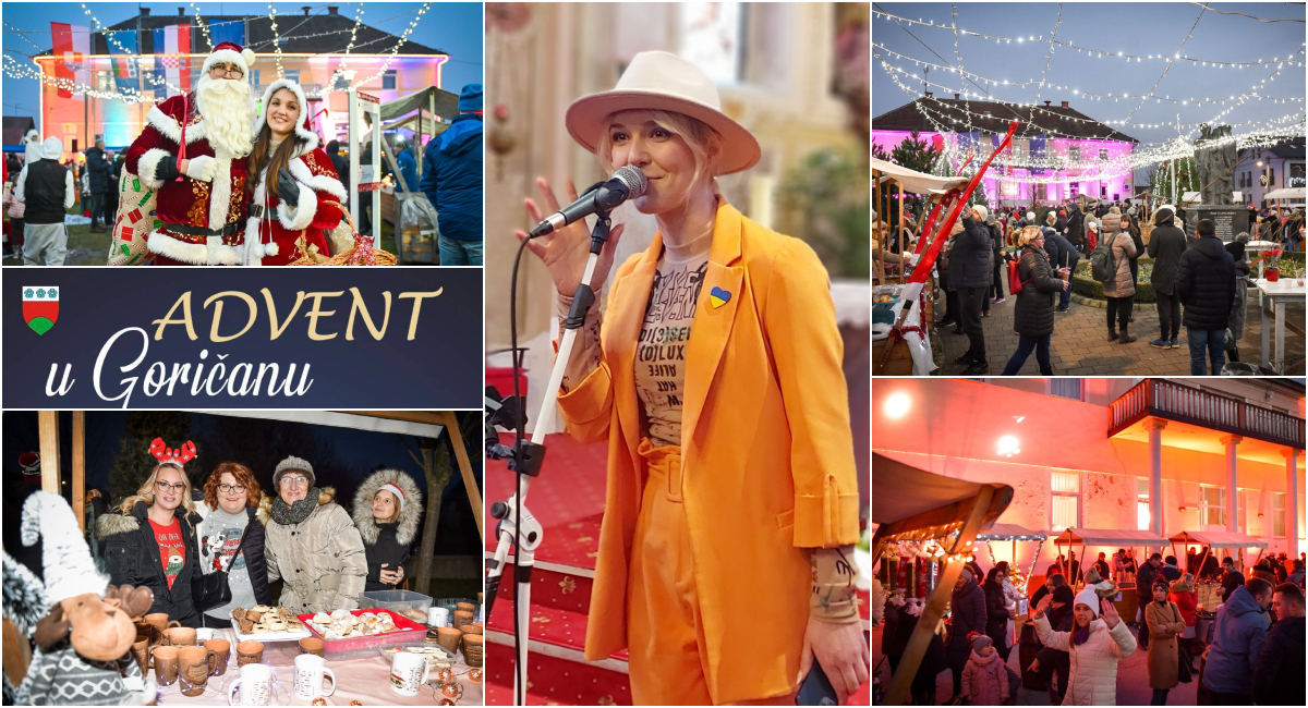 Advent u Goričanu uvijek je hit: ove godine uz Božićni rock koncert i pjevačicu Zsa Zsa! Advent u Goričanu uvijek je hit: ove godine uz Božićni rock koncert i pjevačicu Zsa Zsa!