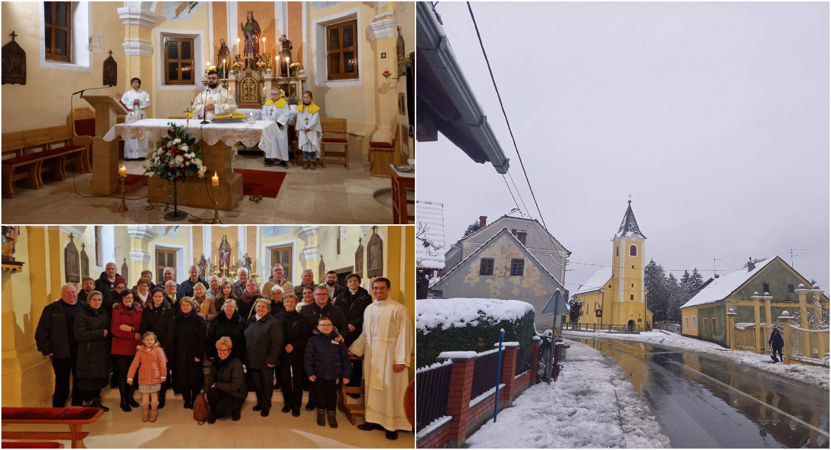 Gornji Mihaljevec zabijelio ovog jutra uoči proslave svoje nebeske zaštitnice sv. Katarine Gornji Mihaljevec zabijelio ovog jutra uoči proslave svoje nebeske zaštitnice sv. Katarine