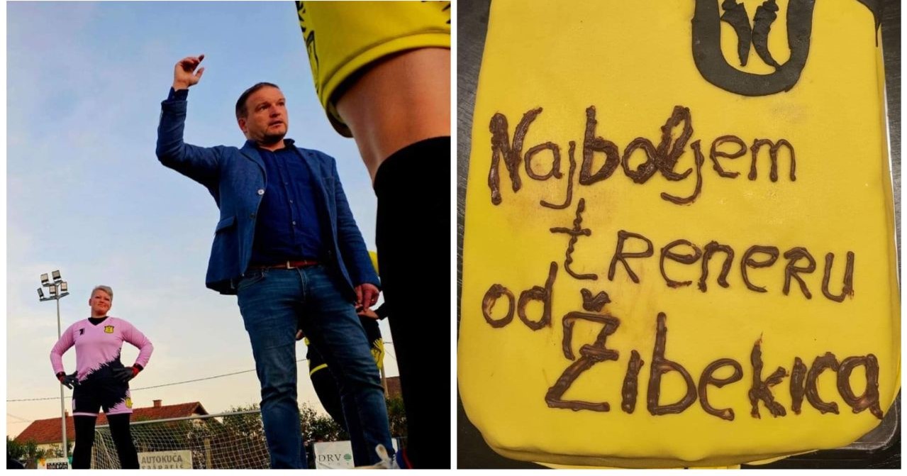 Nogometašice posvetile pjesmu omiljenom treneru Nogometašice posvetile pjesmu omiljenom treneru