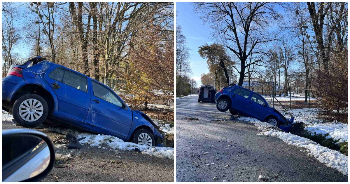 Autom izletio s ceste između Macinca i Gornjeg Mihaljevca Autom izletio s ceste između Macinca i Gornjeg Mihaljevca