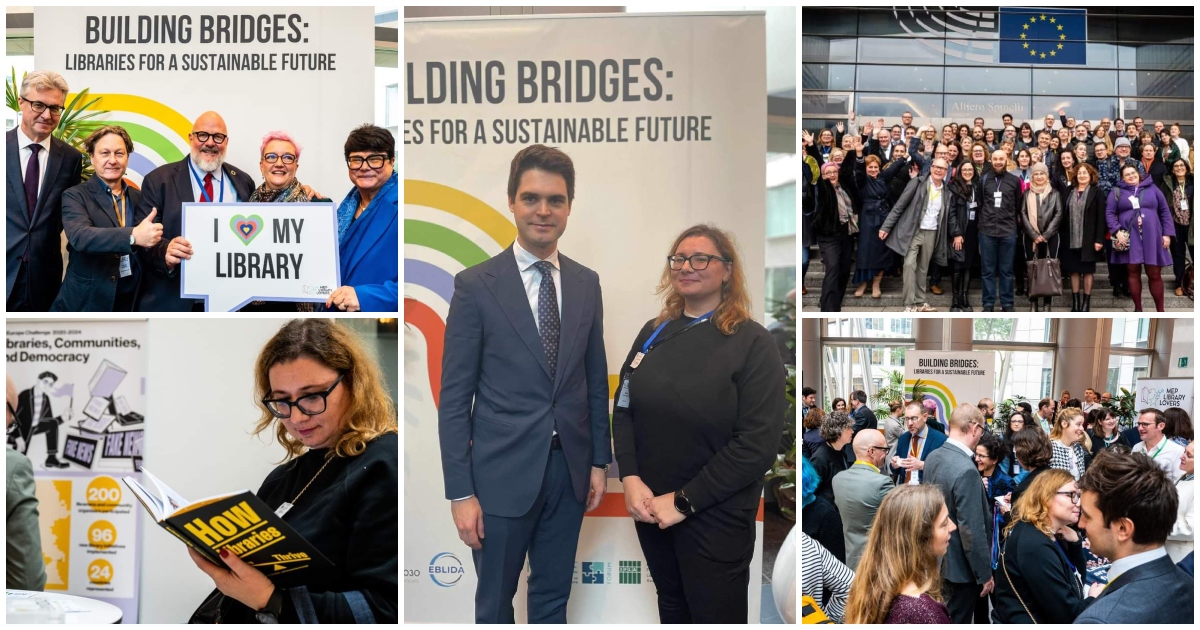 Zastupnici Europskog parlamenta susreli se s knjižničarima za održivu budućnost Zastupnici Europskog parlamenta susreli se s knjižničarima za održivu budućnost