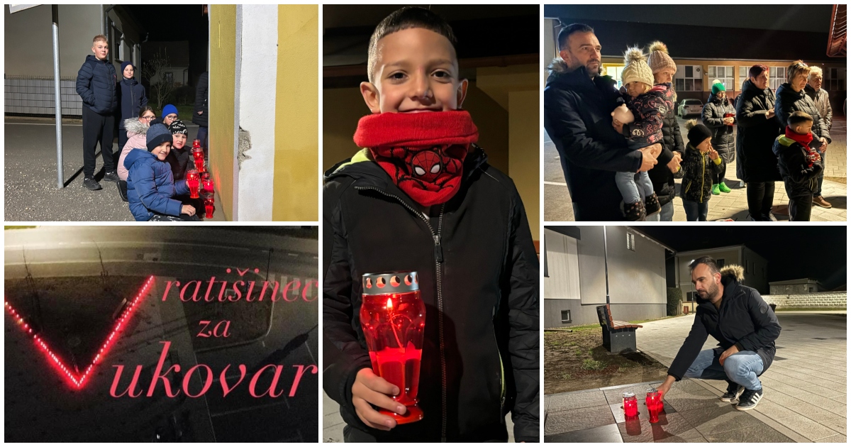 FOTO U Remisu, Gornjem Kraljevcu i Vratišincu zapaljene svijeće u spomen na žrtve Domovinskog rata, Vukovara i Škabrnje FOTO U Remisu, Gornjem Kraljevcu i Vratišincu zapaljene svijeće u spomen na žrtve Domovinskog rata, Vukovara i Škabrnje