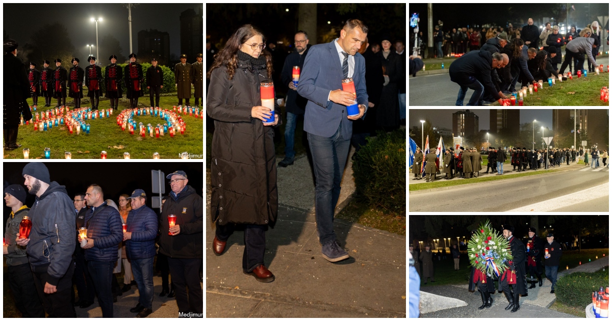 FOTO/VIDEO Vukovar u Čakovcu svijetli i nakon 33 godine! FOTO/VIDEO Vukovar u Čakovcu svijetli i nakon 33 godine!