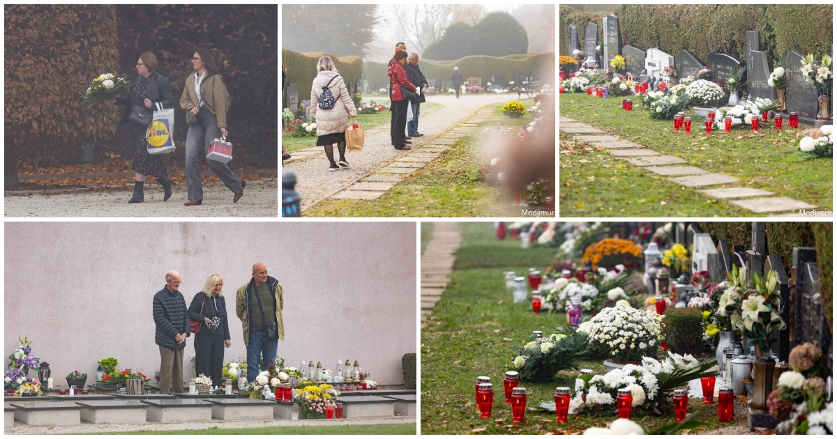 FOTO Brojni građani od ranog jutra pohode čakovečko groblje i prisjećaju se najmilijih FOTO Brojni građani od ranog jutra pohode čakovečko groblje i prisjećaju se najmilijih