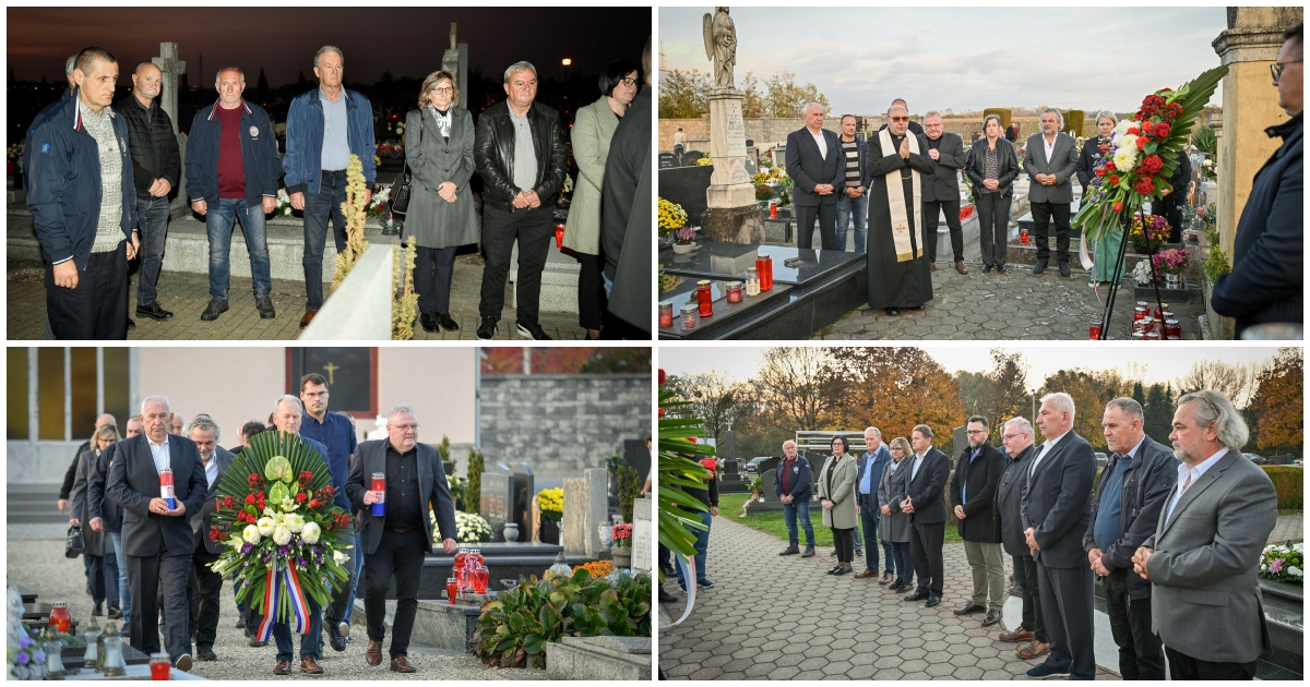 FOTO Predstavnici Grada Preloga polaganjem vijenaca i paljenjem svijeća obilježili blagdan Svih svetih FOTO Predstavnici Grada Preloga polaganjem vijenaca i paljenjem svijeća obilježili blagdan Svih svetih