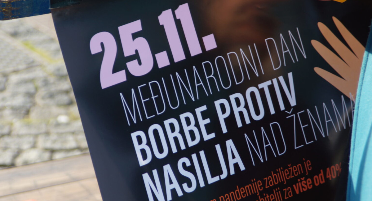 Tribina „Krivnja i stigma žrtve obiteljskog nasilja“ povodom Međunarodnog dana borbe protiv nasilja nad ženama Tribina „Krivnja i stigma žrtve obiteljskog nasilja“ povodom Međunarodnog dana borbe protiv nasilja nad ženama