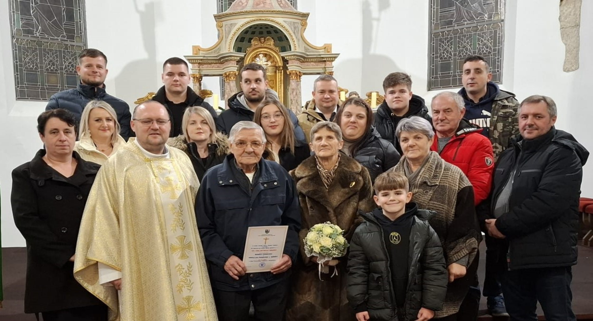 60. godišnjicu braka proslavili Mirko i Amalija Posavec 60. godišnjicu braka proslavili Mirko i Amalija Posavec