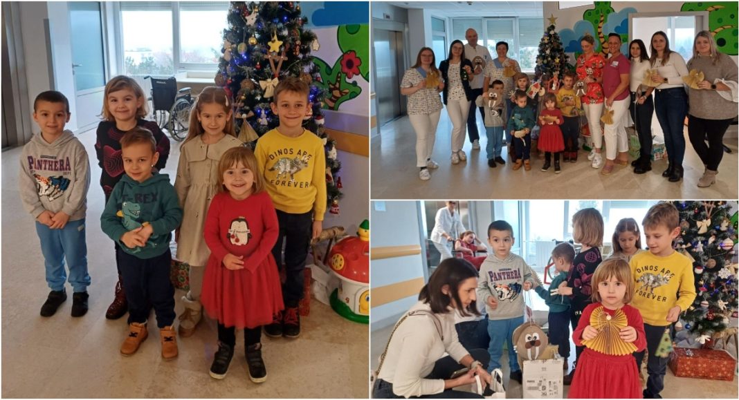 FOTO Mališani iz DV ‘Sovice’ prigodnim recitacijama razveselili male pacijente, roditelje i osoblje FOTO Mališani iz DV ‘Sovice’ prigodnim recitacijama razveselili male pacijente, roditelje i osoblje