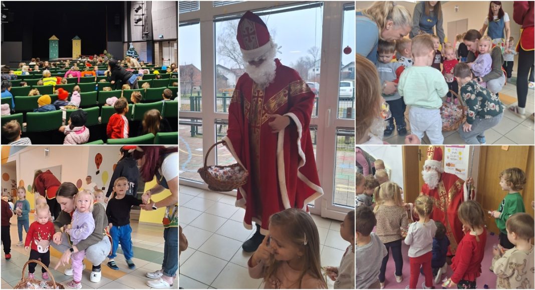 FOTO Sveti Nikola obišao mališane u Murskom Središću FOTO Sveti Nikola obišao mališane u Murskom Središću