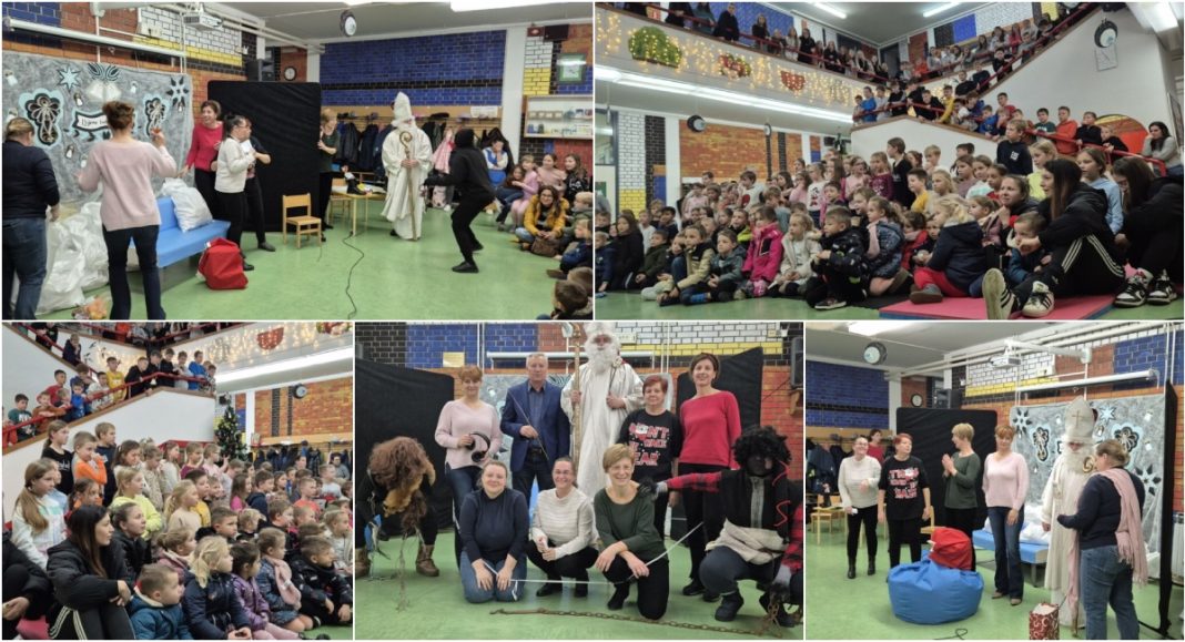 FOTO Sveti Nikola posjetio školu i razveselio učenike darovima! FOTO Sveti Nikola posjetio školu i razveselio učenike darovima!