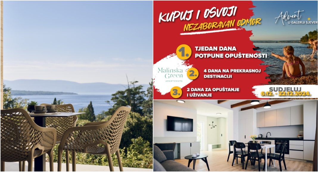 Velika nagradna igra Galerije Sjever – prijavi račun i osvoji ljetovanje iz snova! Velika nagradna igra Galerije Sjever – prijavi račun i osvoji ljetovanje iz snova!