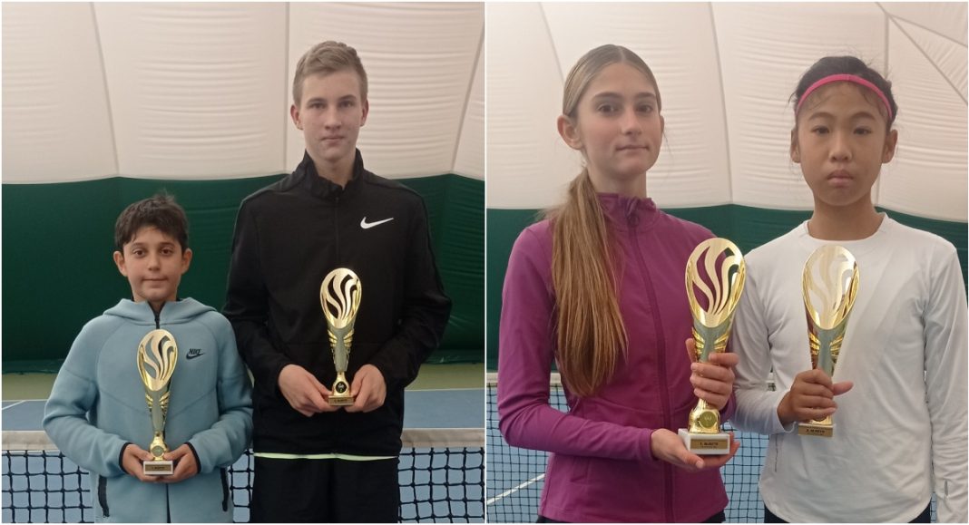 Reem Pličanić i Kai Grimson pobjednici Dvoranskog prvenstva Čakovca za juniore do 14 godina Reem Pličanić i Kai Grimson pobjednici Dvoranskog prvenstva Čakovca za juniore do 14 godina