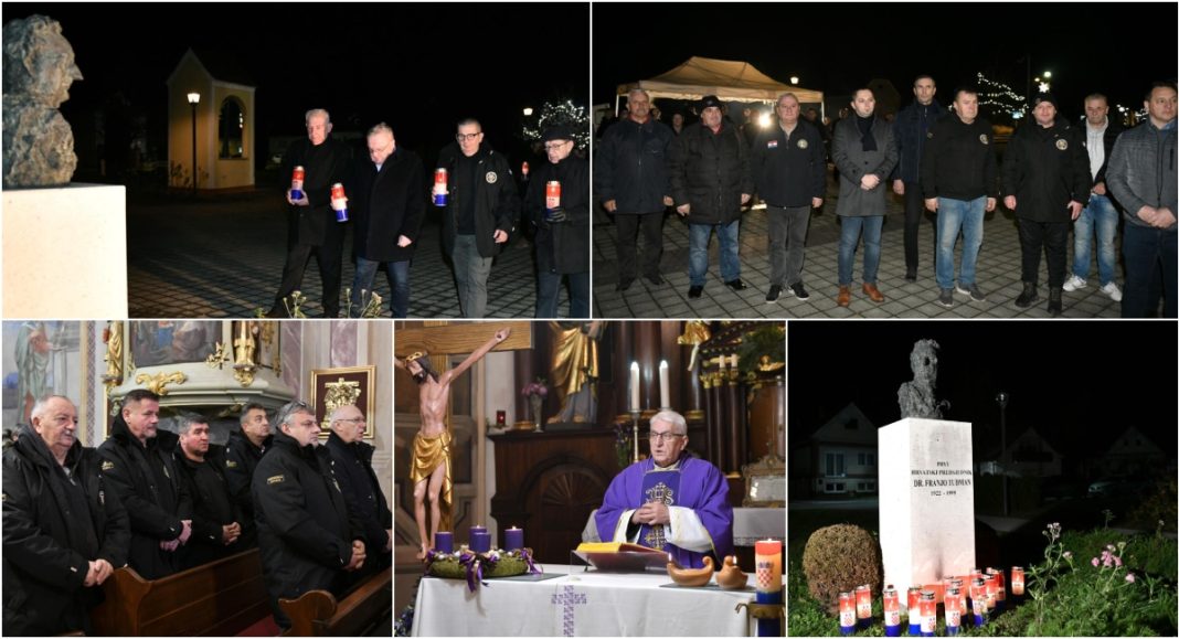 FOTO Obilježena godišnjica smrti prvog hrvatskog predsjednika Franje Tuđmana FOTO Obilježena godišnjica smrti prvog hrvatskog predsjednika Franje Tuđmana