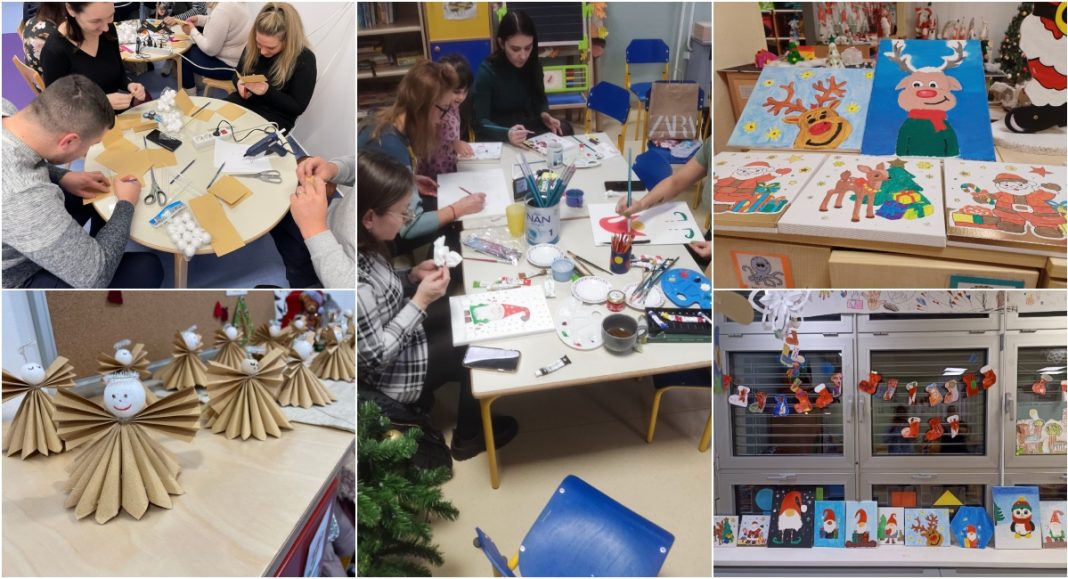 FOTO Kreativno druženje roditelja i odgojiteljica na “Paint and Tea” radionici u vrtiću Zvončić FOTO Kreativno druženje roditelja i odgojiteljica na “Paint and Tea” radionici u vrtiću Zvončić